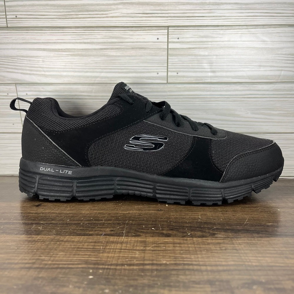 Skechers Dual Lite Men's Black Shoes - Men's Size 12